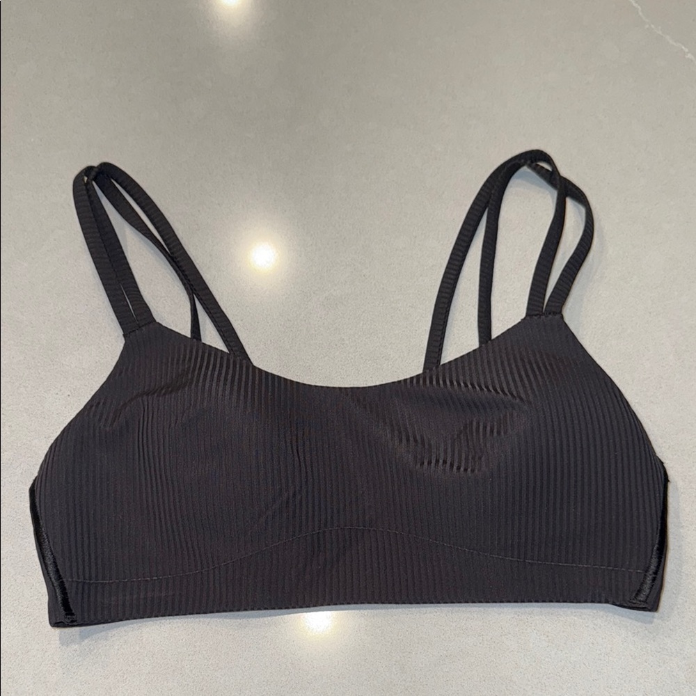 Black Strappy Women's Bralette